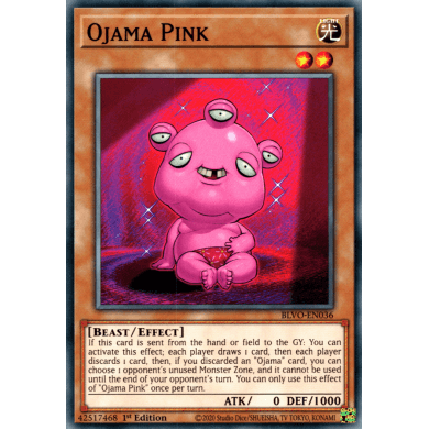 Blazing Vortex BLVO-EN036 Ojama Pink