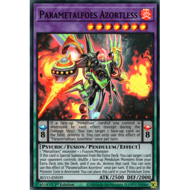 Blazing Vortex BLVO-EN039 Parametalfoes Azortless