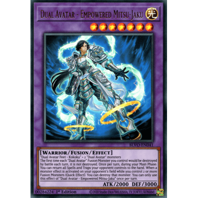 Blazing Vortex BLVO-EN041 Dual Avatar - Empowered Mitsu - Jaku