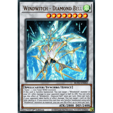 Blazing Vortex BLVO-EN043 Windwitch - Diamond Bell