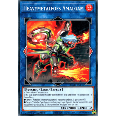 Blazing Vortex BLVO-EN049 Heavymetalfoes Amalgam