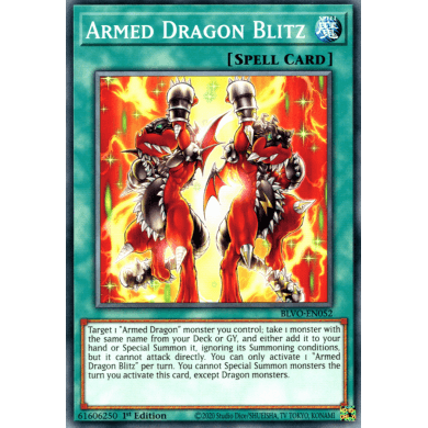 Blazing Vortex BLVO-EN052 Armed Dragon Blitz