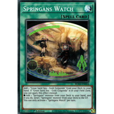 Blazing Vortex BLVO-EN054 Springans Watch