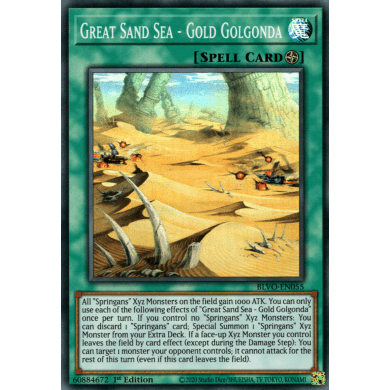 Blazing Vortex BLVO-EN055 Great Sand Sea - Gold Golgonda