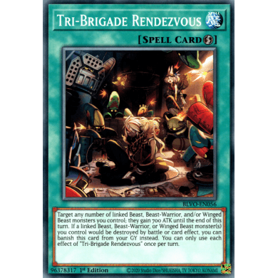 Blazing Vortex BLVO-EN056 Tri-Brigade Rendezvous