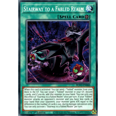 Blazing Vortex BLVO-EN060 Stairway To A Fabled Realm