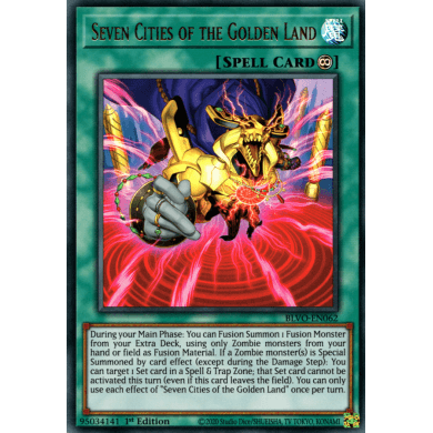 Blazing Vortex BLVO-EN062 Seven Cities Of The Golden Land