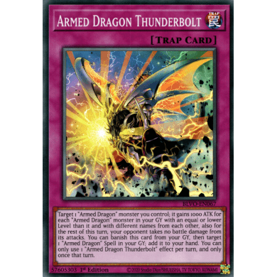 Blazing Vortex BLVO-EN067 Armed Dragon Thunderbolt