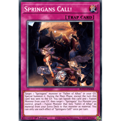 Blazing Vortex BLVO-EN068 Springans Call!