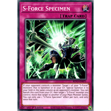 Blazing Vortex BLVO-EN071 S-Force Specimen