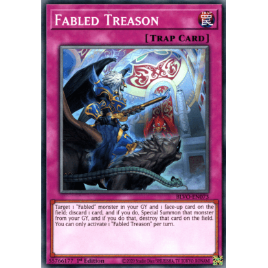 Blazing Vortex BLVO-EN073 Fabled Treason