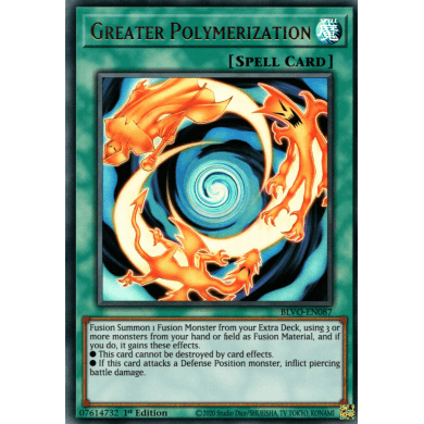 Blazing Vortex BLVO-EN087 Greater Polymerization