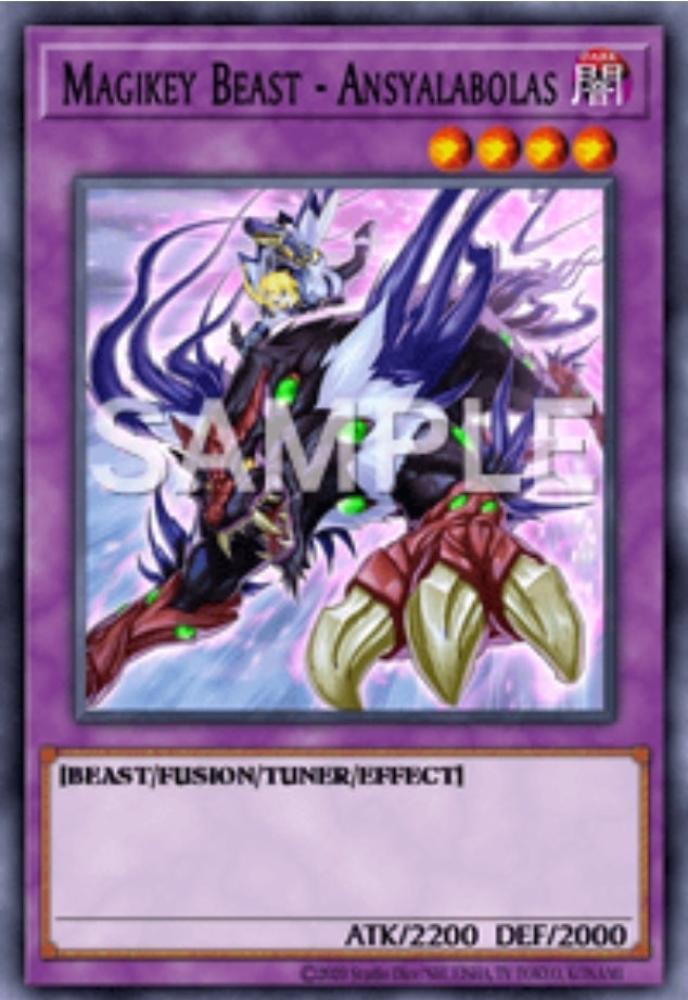 Dawn Of Majesty DAMA-EN036 Magikey Beast - Ansyalabolas