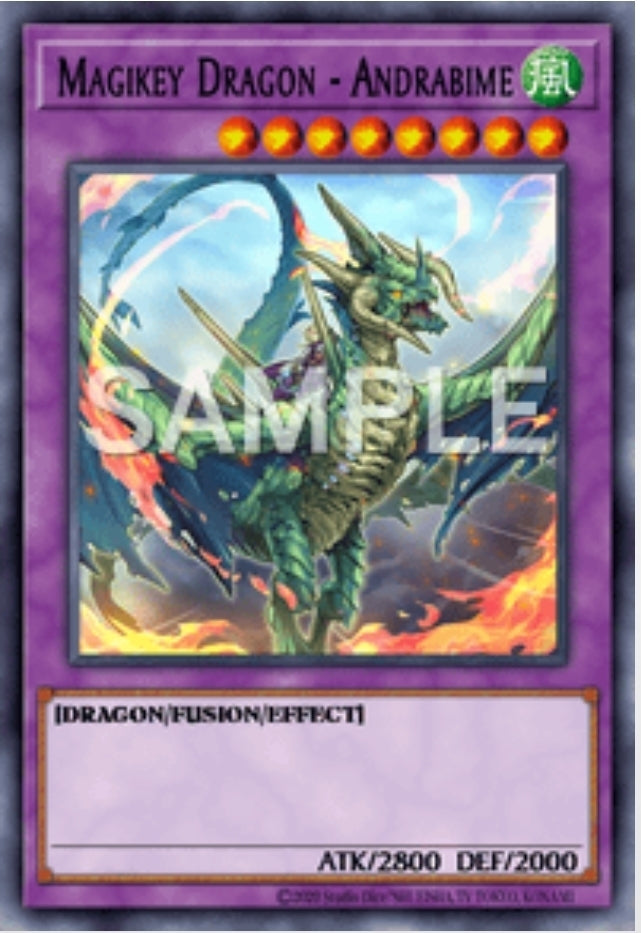 Dawn Of Majesty DAMA-EN037 Magikey Dragon - Andrabime