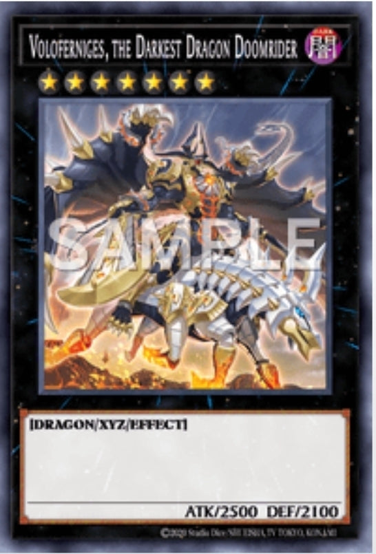 Dawn Of Majesty DAMA-EN045 Voloferniges The Darkest Dragon Doomrider