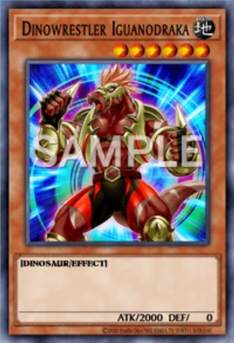 Dawn Of Majesty DAMA-EN094 Dinowrestler Lguanodraka