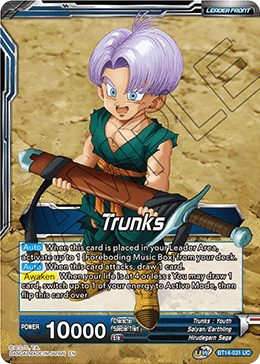 Cross Spirits BT14-031 Trunks Foil