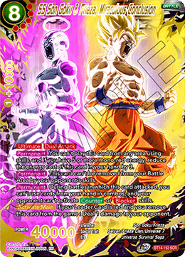 Cross Spirits BT14-152 SS Son Goku & Frieza Miraculous Conclusion