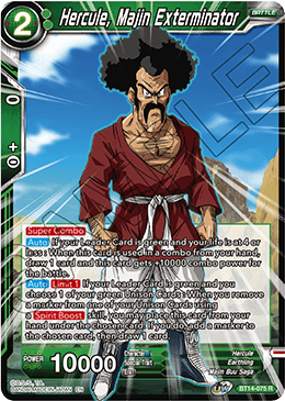 Cross Spirits BT14-075 Hercule Majin Exterminator Foil