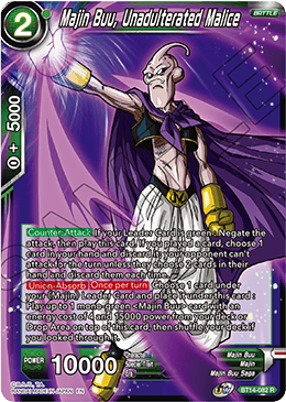 Cross Spirits BT14-082 Majin Buu Unadulterated Malice Foil