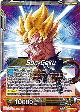 Cross Spirits BT14-091 Son Goku Foil