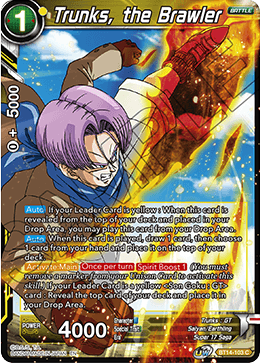 Cross Spirits BT14-103 Trunks The Brawler Foil