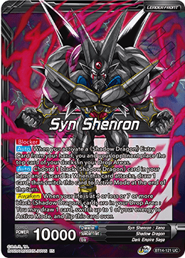 Cross Spirits BT14-121 Syn Shenron Foil