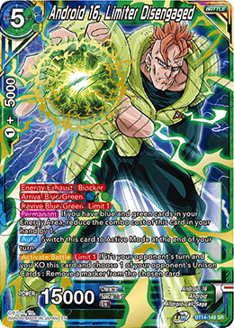 Cross Spirits BT14-149 Android 16 Limiter Disengaged