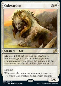 MTG IKORA : LAIR OF BEHEMOTHS - 007/274 Cubwarden