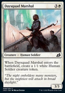 MTG IKORA : LAIR OF BEHEMOTHS - 008/274 Daysquad Marshal
