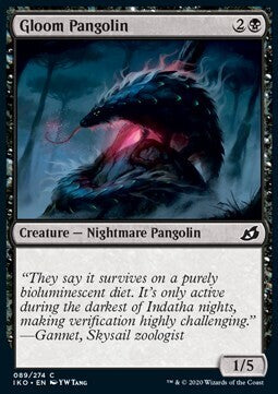 MTG IKORA : LAIR OF BEHEMOTHS - 089/274 Gloom Pangolin
