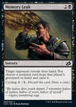MTG IKORA : LAIR OF BEHEMOTHS - 095/274 Memory Leak