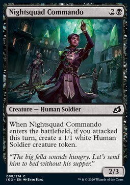 MTG IKORA : LAIR OF BEHEMOTHS - 098/274 Nightsquad Commando