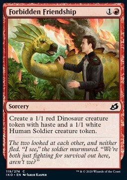 MTG IKORA : LAIR OF BEHEMOTHS - 119/274 Forbidden Friendship