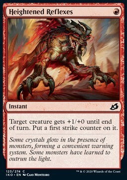 MTG IKORA : LAIR OF BEHEMOTHS - 123/274 Heightened Reflexes