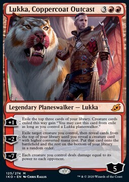 MTG IKORA : LAIR OF BEHEMOTHS - 125/274 Lukka Coppercoat Outcast