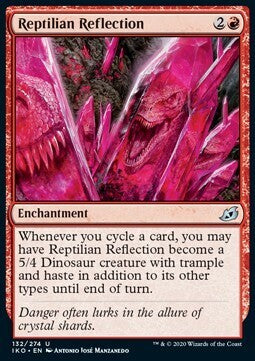 MTG IKORA : LAIR OF BEHEMOTHS - 132/274 Reptilian Reflection