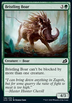 MTG IKORA : LAIR OF BEHEMOTHS - 146/274 Bristling Boar