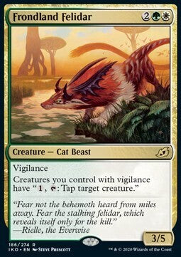 MTG IKORA : LAIR OF BEHEMOTHS - 186/274 Frondland Felidar