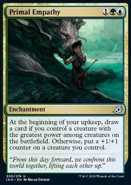 MTG IKORA : LAIR OF BEHEMOTHS - 200/274 Primal Empathy