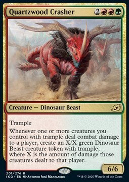 MTG IKORA : LAIR OF BEHEMOTHS - 201/274 Quartzwood Crasher