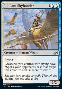 MTG IKORA : LAIR OF BEHEMOTHS - 223/274 Jubilant Skybonder