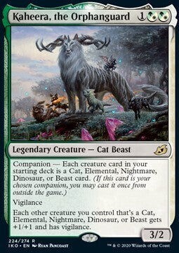 MTG IKORA : LAIR OF BEHEMOTHS - 224/274 Kaheera The Orphanguard