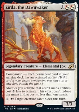 MTG IKORA : LAIR OF BEHEMOTHS - 233/274 Zirda The Dawnwaker