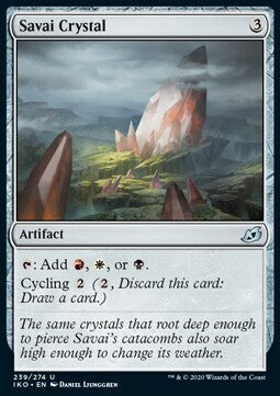 MTG IKORA : LAIR OF BEHEMOTHS - 239/274 Savai Crystal