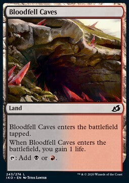 MTG IKORA : LAIR OF BEHEMOTHS - 243/274 Bloodfell Caves