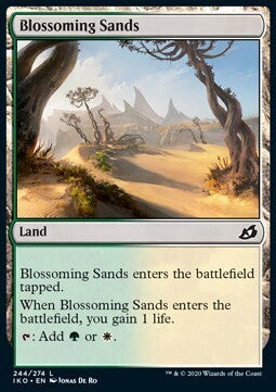 MTG IKORA : LAIR OF BEHEMOTHS - 244/274 Blossoming Sands
