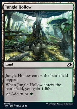 MTG IKORA : LAIR OF BEHEMOTHS - 249/274 Jungle Hollow