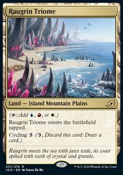 MTG IKORA : LAIR OF BEHEMOTHS - 251/274 Raugrin Triome