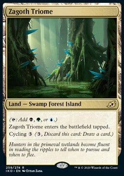 MTG IKORA : LAIR OF BEHEMOTHS - 259/274 Zagoth Triome
